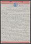 Letter: [Letter from Joe Davis to Catherine Davis - November 13, 1944]