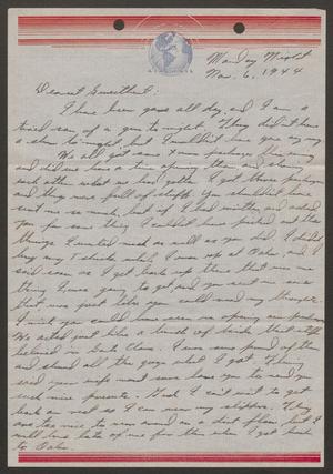 [Letter from Joe Davis to Catherine Davis - November 6, 1944]