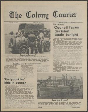 The Colony Courier (The Colony, Tex.), Vol. 1, No. 40, Ed. 1 Thursday, May 26, 1977