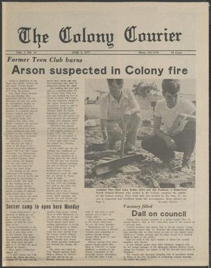 The Colony Courier (The Colony, Tex.), Vol. 1, No. 41, Ed. 1 Thursday, June 2, 1977