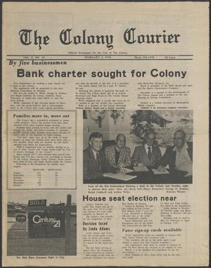 The Colony Courier (The Colony, Tex.), Vol. 2, No. 24, Ed. 1 Thursday, February 2, 1978