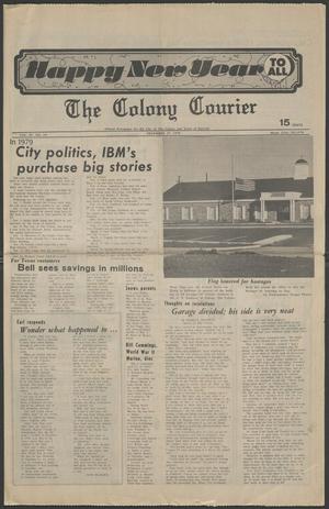 The Colony Courier (The Colony, Tex.), Vol. 4, No. 19, Ed. 1 Thursday, December 27, 1979