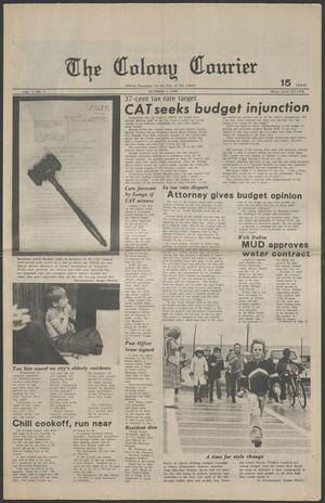 The Colony Courier (The Colony, Tex.), Vol. 5, No. 7, Ed. 1 Thursday, October 2, 1980