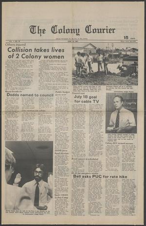 The Colony Courier (The Colony, Tex.), Vol. 5, No. 42, Ed. 1 Thursday, June 18, 1981