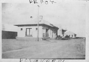 [The Depot in Rosenberg.]