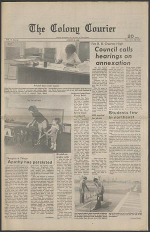 The Colony Courier (The Colony, Tex.), Vol. 6, No. 52, Ed. 1 Thursday, August 12, 1982