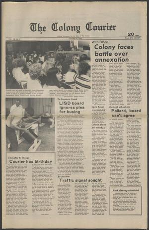 The Colony Courier (The Colony, Tex.), Vol. 7, No. 1, Ed. 1 Thursday, August 19, 1982