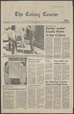 The Colony Courier (The Colony, Tex.), Vol. 9, No. 14, Ed. 1 Thursday, November 15, 1984