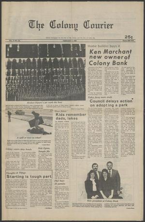 The Colony Courier (The Colony, Tex.), Vol. 9, No. 26, Ed. 1 Thursday, February 7, 1985