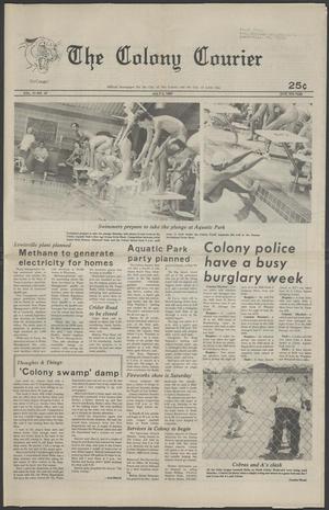 The Colony Courier (The Colony, Tex.), Vol. 11, No. 47, Ed. 1 Thursday, July 2, 1987