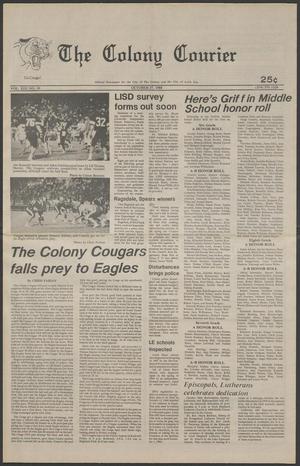 The Colony Courier (The Colony, Tex.), Vol. 13, No. 10, Ed. 1 Thursday, October 27, 1988