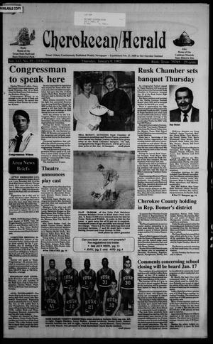 Cherokeean/Herald (Rusk, Tex.), Vol. 143, No. 49, Ed. 1 Thursday, January 9, 1992