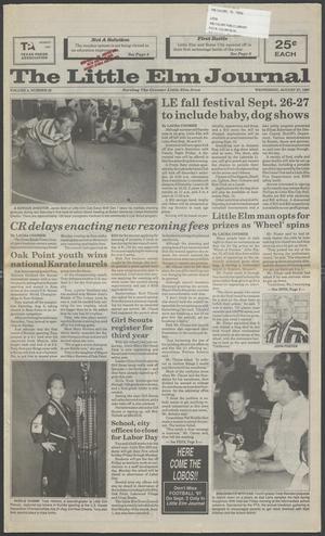 Primary view of object titled 'The Little Elm Journal (Little Elm, Tex.), Vol. 4, No. 25, Ed. 1 Wednesday, August 27, 1997'.