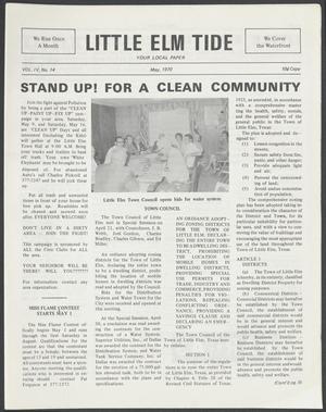 Primary view of object titled 'Little Elm Tide (Little Elm, Tex.), Vol. 4, No. 13, Ed. 1 Friday, May 1, 1970'.