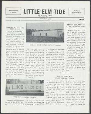 Little Elm Tide (Little Elm, Tex.), Ed. 1 Sunday, August 1, 1971