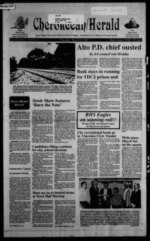 Cherokeean/Herald (Rusk, Tex.), Vol. 144, No. 7, Ed. 1 Thursday, March 19, 1992