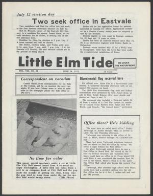 Little Elm Tide (Little Elm, Tex.), Vol. 8, No. 28, Ed. 1 Tuesday, June 24, 1975