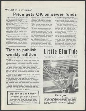 Little Elm Tide (Little Elm, Tex.), Vol. 8, No. 31, Ed. 1 Wednesday, August 6, 1975