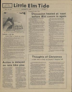 Little Elm Tide (Little Elm, Tex.), Vol. 8, No. 48, Ed. 1 Thursday, December 11, 1975