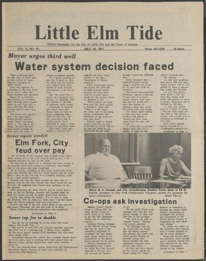 Little Elm Tide (Little Elm, Tex.), Vol. 10, No. 43, Ed. 1 Thursday, July 14, 1977