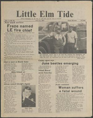 Little Elm Tide (Little Elm, Tex.), Vol. 10, No. 44, Ed. 1 Thursday, July 21, 1977
