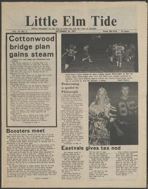 Little Elm Tide (Little Elm, Tex.), Vol. 11, No. 2, Ed. 1 Thursday, September 22, 1977