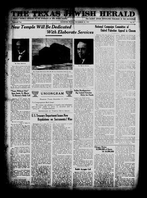 The Texas Jewish Herald (Houston, Tex.), Vol. 18, No. 15, Ed. 1 Thursday, December 10, 1925