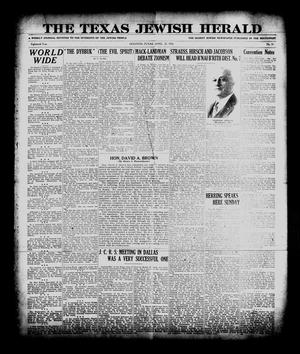 The Texas Jewish Herald (Houston, Tex.), Vol. 18, No. 34, Ed. 1 Thursday, April 22, 1926