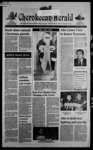 Cherokeean/Herald (Rusk, Tex.), Vol. 144, No. 44, Ed. 1 Thursday, December 3, 1992