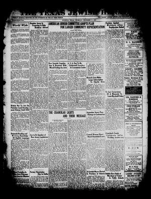 Primary view of object titled 'The Texas Jewish Herald (Houston, Tex.), Vol. 24, No. [36], Ed. 1 Thursday, December 17, 1931'.
