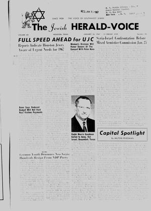 The Jewish Herald-Voice (Houston, Tex.), Vol. 61, No. 44, Ed. 1 Thursday, January 26, 1967