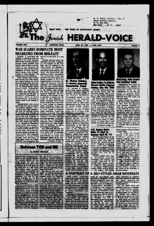 The Jewish Herald-Voice (Houston, Tex.), Vol. 64, No. 4, Ed. 1 Thursday, April 24, 1969