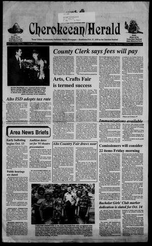 Cherokeean/Herald (Rusk, Tex.), Vol. 145, No. 36, Ed. 1 Thursday, October 7, 1993