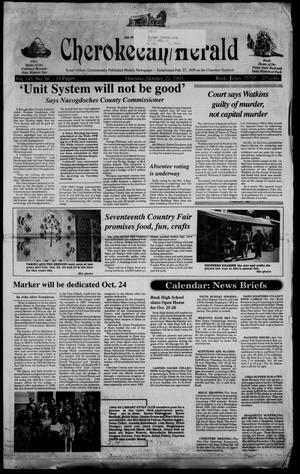 Cherokeean/Herald (Rusk, Tex.), Vol. 145, No. 38, Ed. 1 Thursday, October 21, 1993