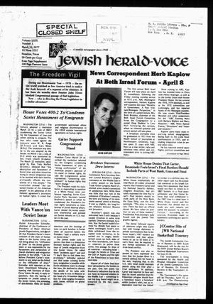 Jewish Herald-Voice (Houston, Tex.), Vol. 69, No. 1, Ed. 1 Thursday, March 31, 1977