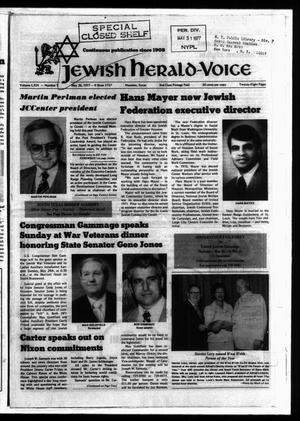 Jewish Herald-Voice (Houston, Tex.), Vol. 69, No. 9, Ed. 1 Thursday, May 26, 1977