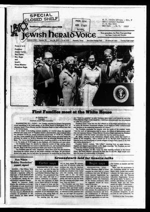 Jewish Herald-Voice (Houston, Tex.), Vol. 69, No. 18, Ed. 1 Thursday, July 28, 1977