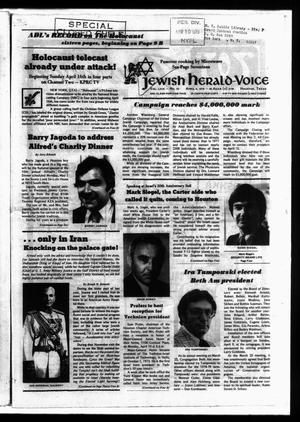Jewish Herald-Voice (Houston, Tex.), Vol. 69, No. 53, Ed. 1 Thursday, April 6, 1978