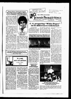 Jewish Herald-Voice (Houston, Tex.), Vol. 70, No. 38, Ed. 1 Thursday, December 28, 1978