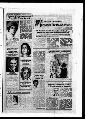 Jewish Herald-Voice (Houston, Tex.), Vol. 71, No. 5, Ed. 1 Thursday, May 10, 1979