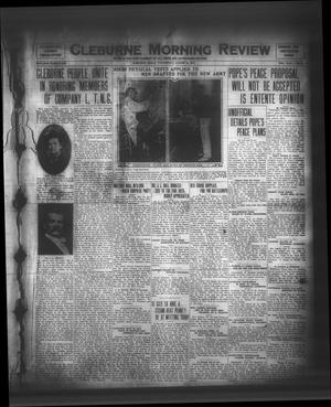 Primary view of object titled 'Cleburne Morning Review (Cleburne, Tex.), Ed. 1 Wednesday, August 15, 1917'.