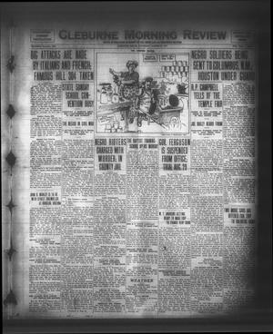 Primary view of object titled 'Cleburne Morning Review (Cleburne, Tex.), Ed. 1 Saturday, August 25, 1917'.