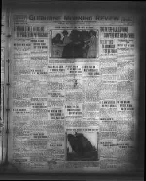 Primary view of object titled 'Cleburne Morning Review (Cleburne, Tex.), Ed. 1 Wednesday, November 28, 1917'.