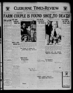 Cleburne Times-Review (Cleburne, Tex.), Vol. 28, No. 280, Ed. 1 Tuesday, August 29, 1933