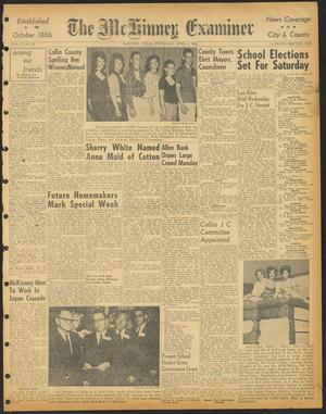 Primary view of object titled 'The McKinney Examiner (McKinney, Tex.), Vol. 77, No. 28, Ed. 1 Thursday, April 4, 1963'.