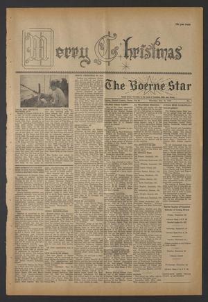 The Boerne Star (Boerne, Tex.), Vol. 62, No. 3, Ed. 1 Thursday, December 22, 1966