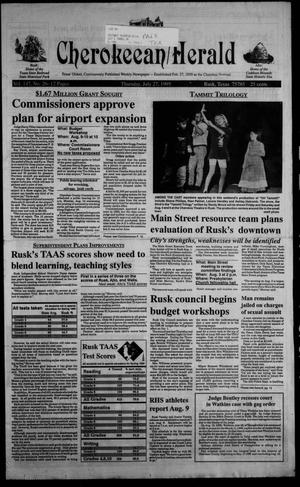 Cherokeean/Herald (Rusk, Tex.), Vol. 147, No. 26, Ed. 1 Thursday, July 27, 1995