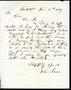 Letter: [Letter from John Lane to William M. Rice - Jan 20, 1867]