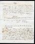 Primary view of [Document of an agreement between P. Bremond to William M. Rice - June 17, 1867]