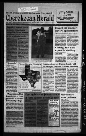 Cherokeean/Herald (Rusk, Tex.), Vol. 148, No. 20, Ed. 1 Thursday, June 13, 1996